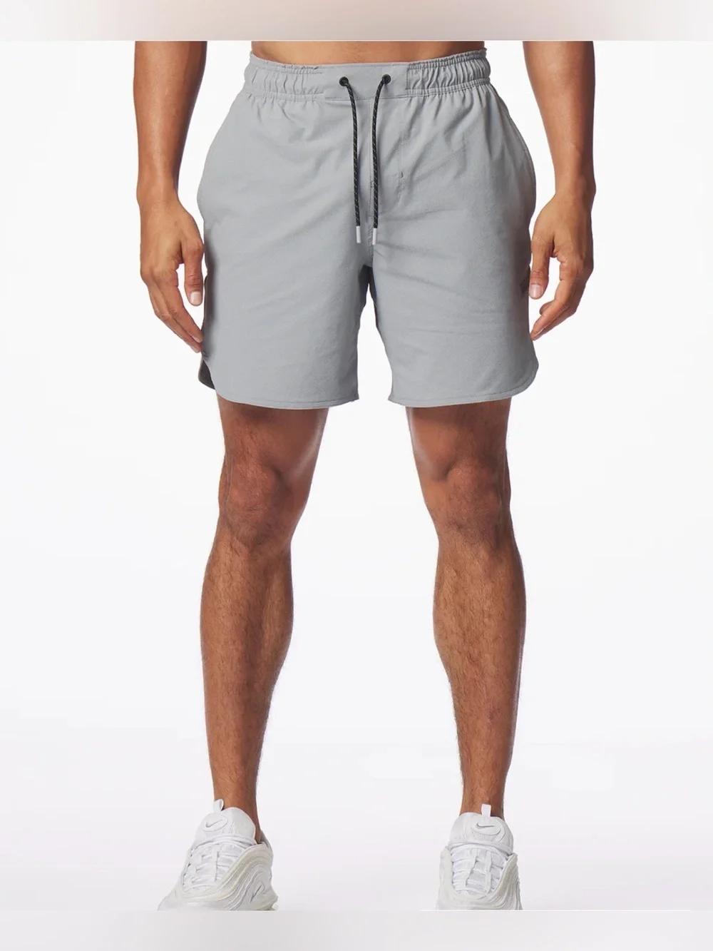 Legends Luka Athletic Short With Liner SZ L Medium Grey 7” Inseam